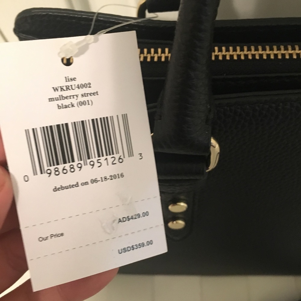 NWT Kate spade mulberry street lise satchel bag - Picture 2 of 8